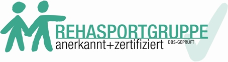 Logo Rehasport annerkannt + zertifiziert