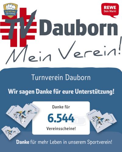 Danke - Scheine für Vereine