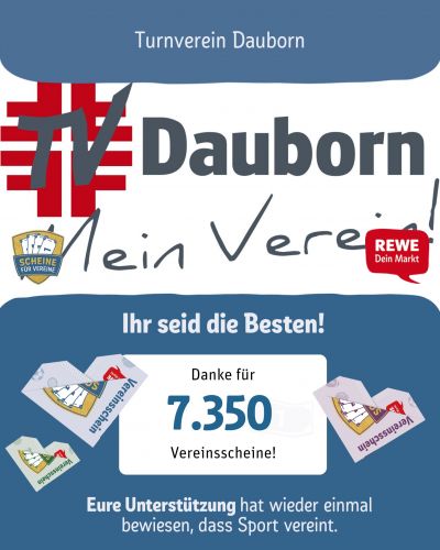 Scheine für Vereine - Danke